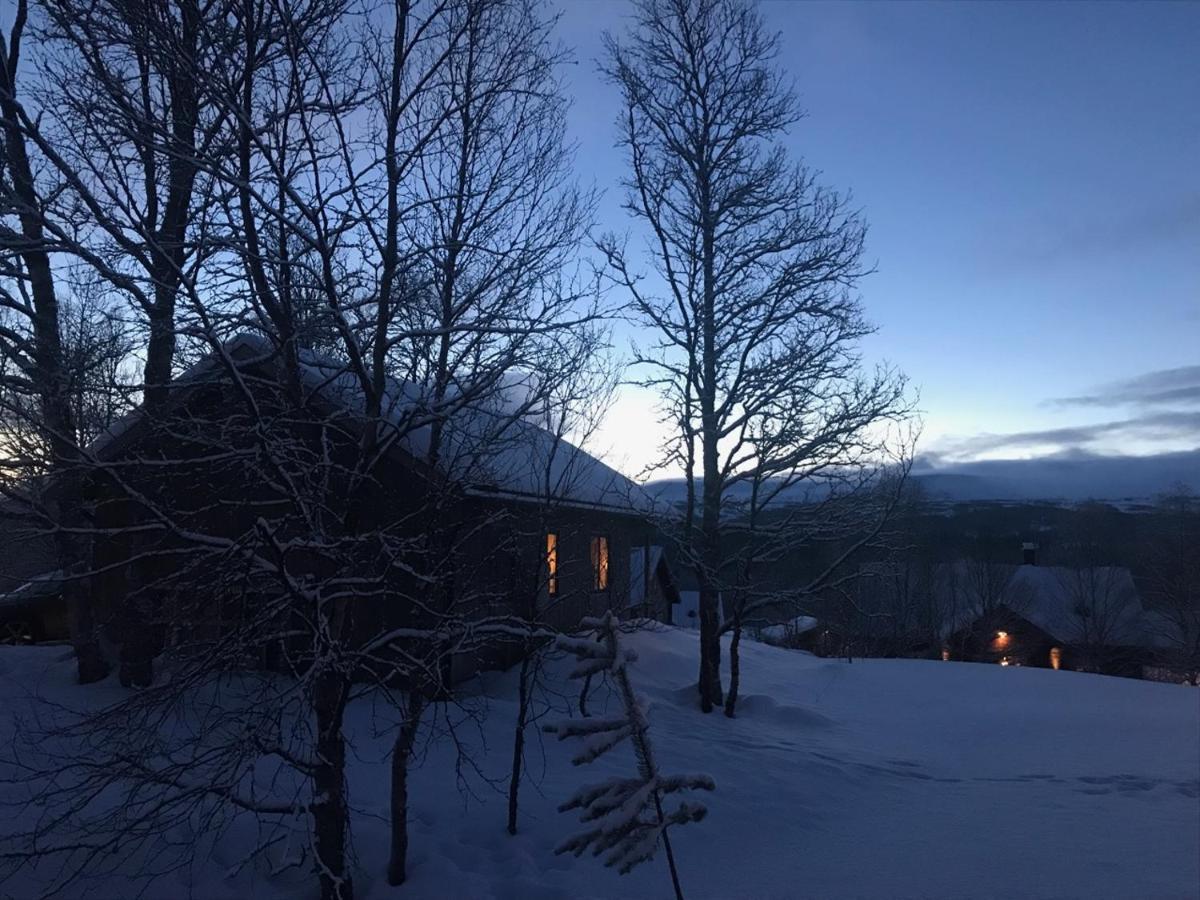 Bruksvallarna - Modern Fjaellstuga Med Panoramautsikt Och Wifi Ngoại thất bức ảnh