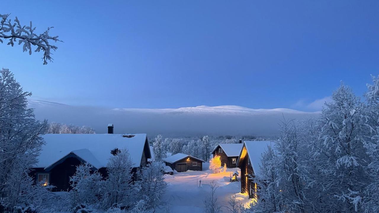 Bruksvallarna - Modern Fjaellstuga Med Panoramautsikt Och Wifi Ngoại thất bức ảnh