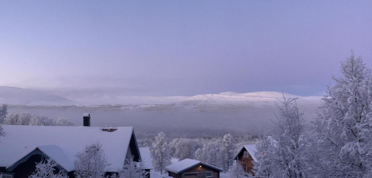 Bruksvallarna - Modern Fjaellstuga Med Panoramautsikt Och Wifi Ngoại thất bức ảnh